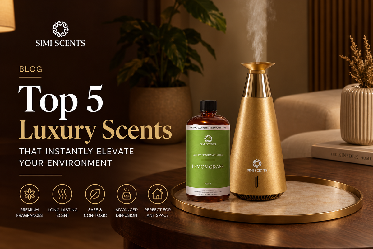 Top 5 Luxury Scents That Instantly Elevate Your Environment